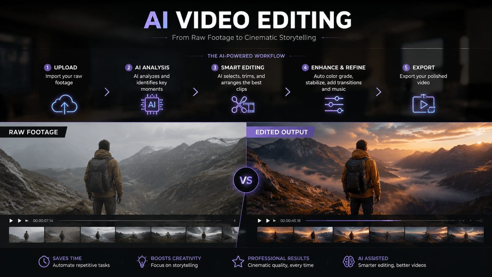 best budget ai video editor 2026 workflow