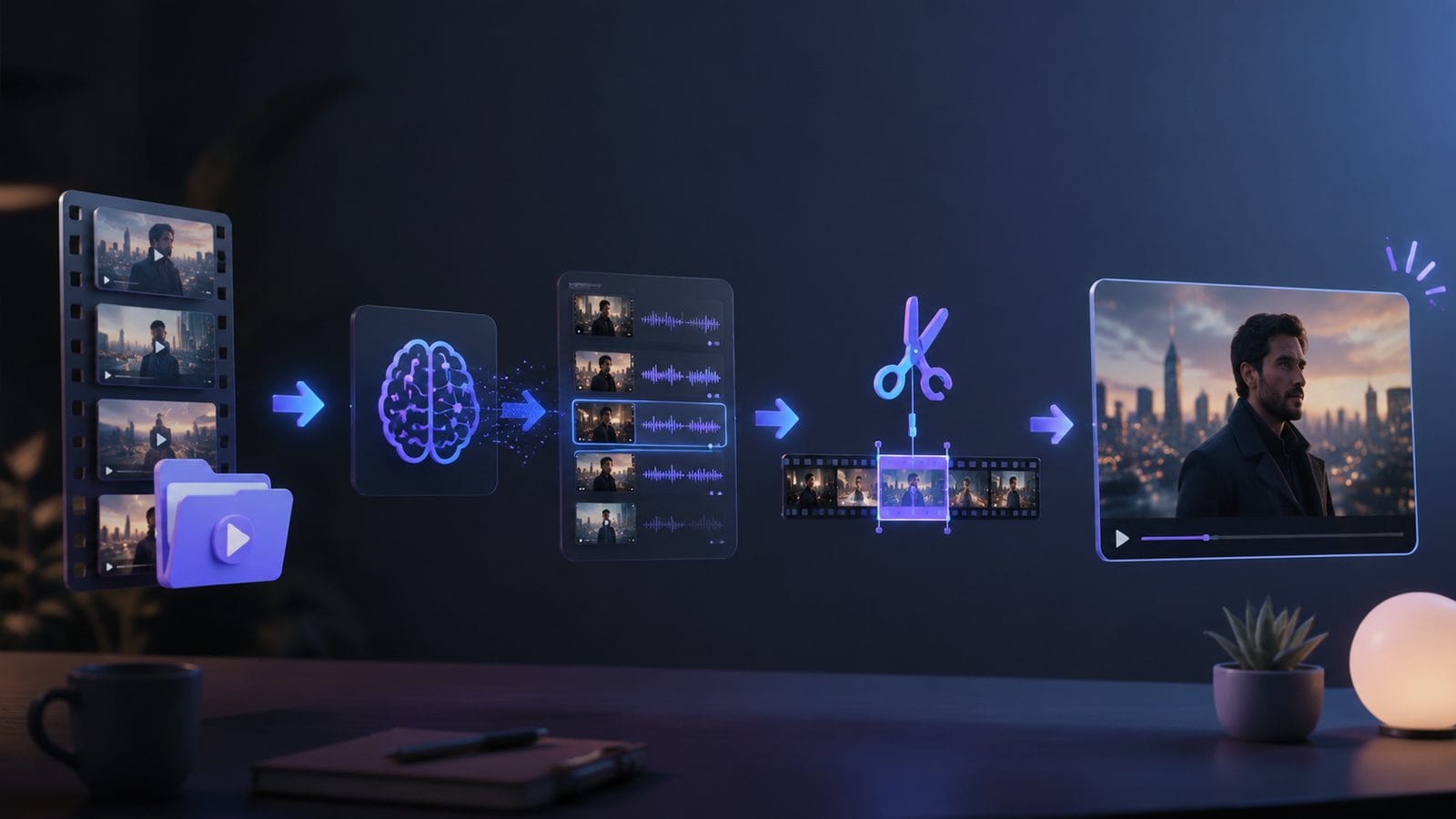 build custom ai video clipping tool workflow