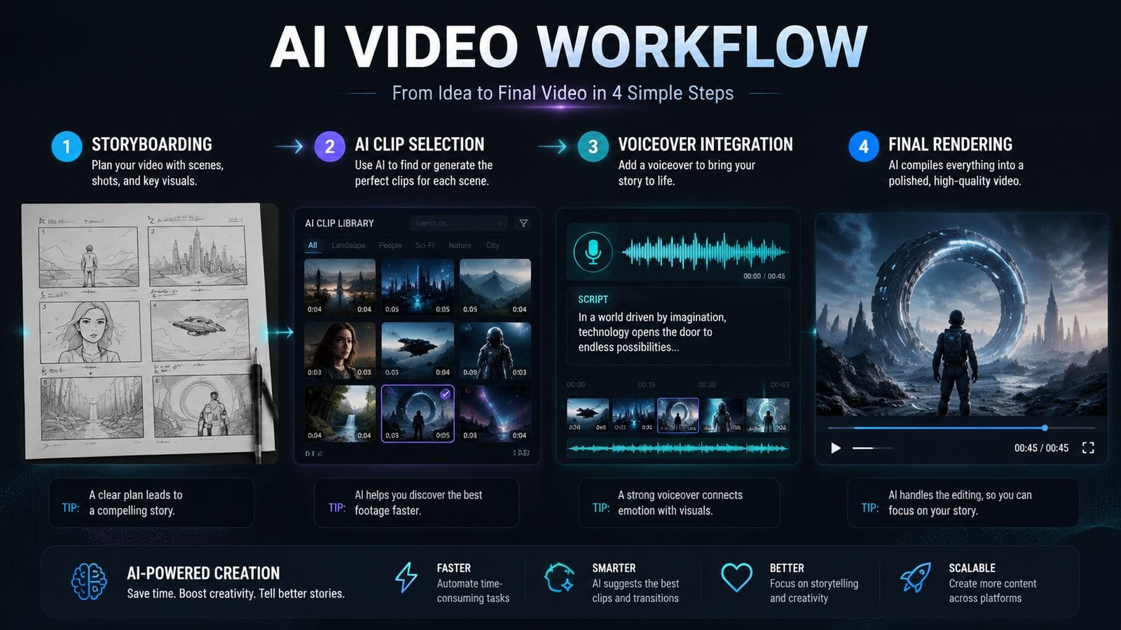 ai video for nonprofit storytelling workflow