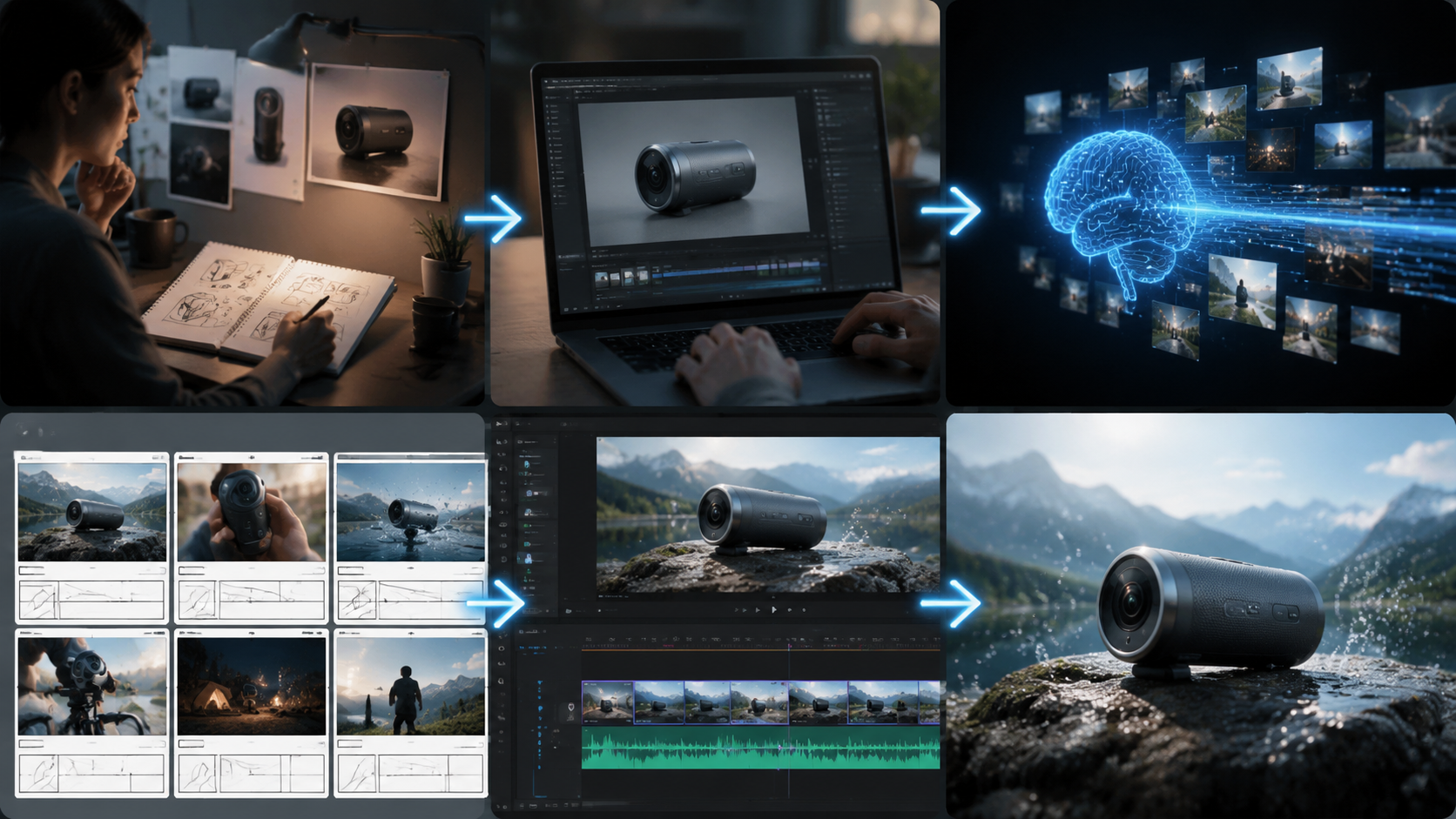 ai video generator for product demonstrations workflow