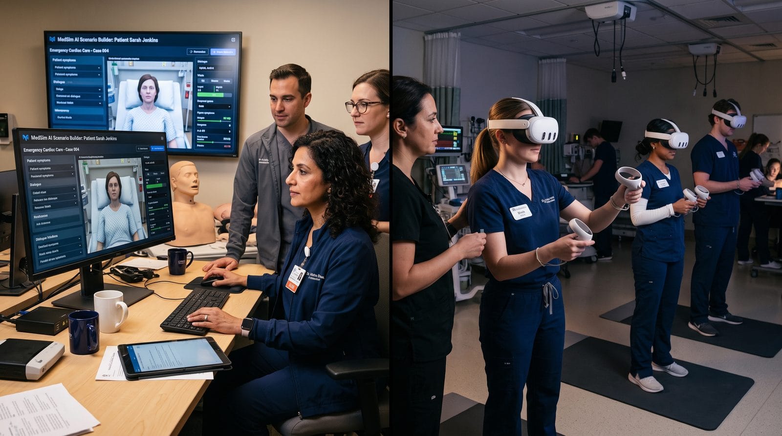 ai video generation for medical training workflow