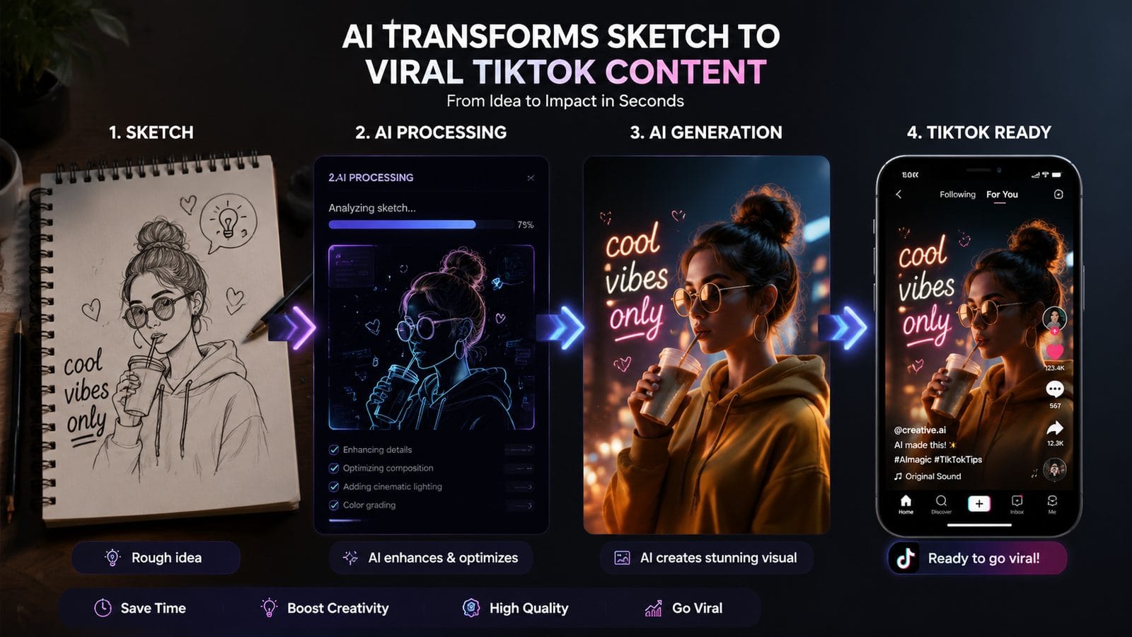 best ai for tiktok content 2026 workflow