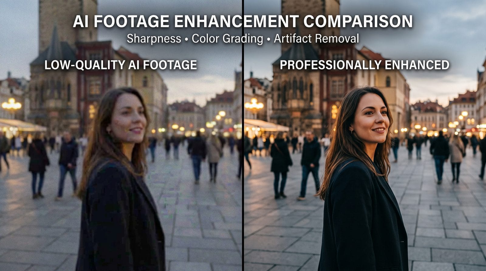 fixing low-quality ai generated footage workflow