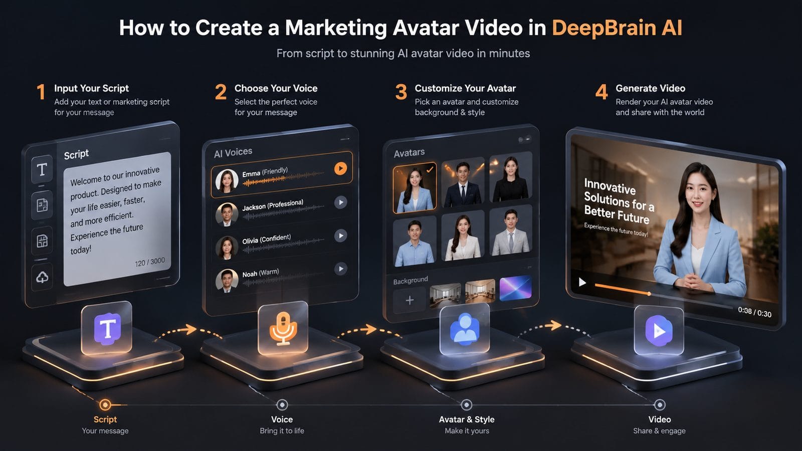 deepbrain ai review for marketers workflow