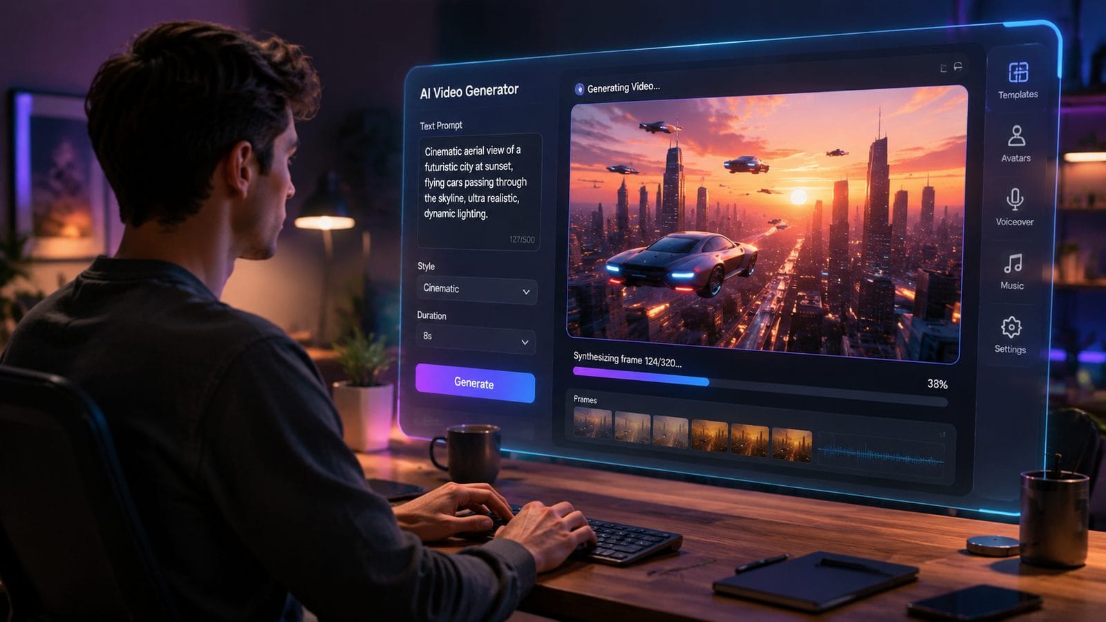 text to video ai vs traditional editing workflow