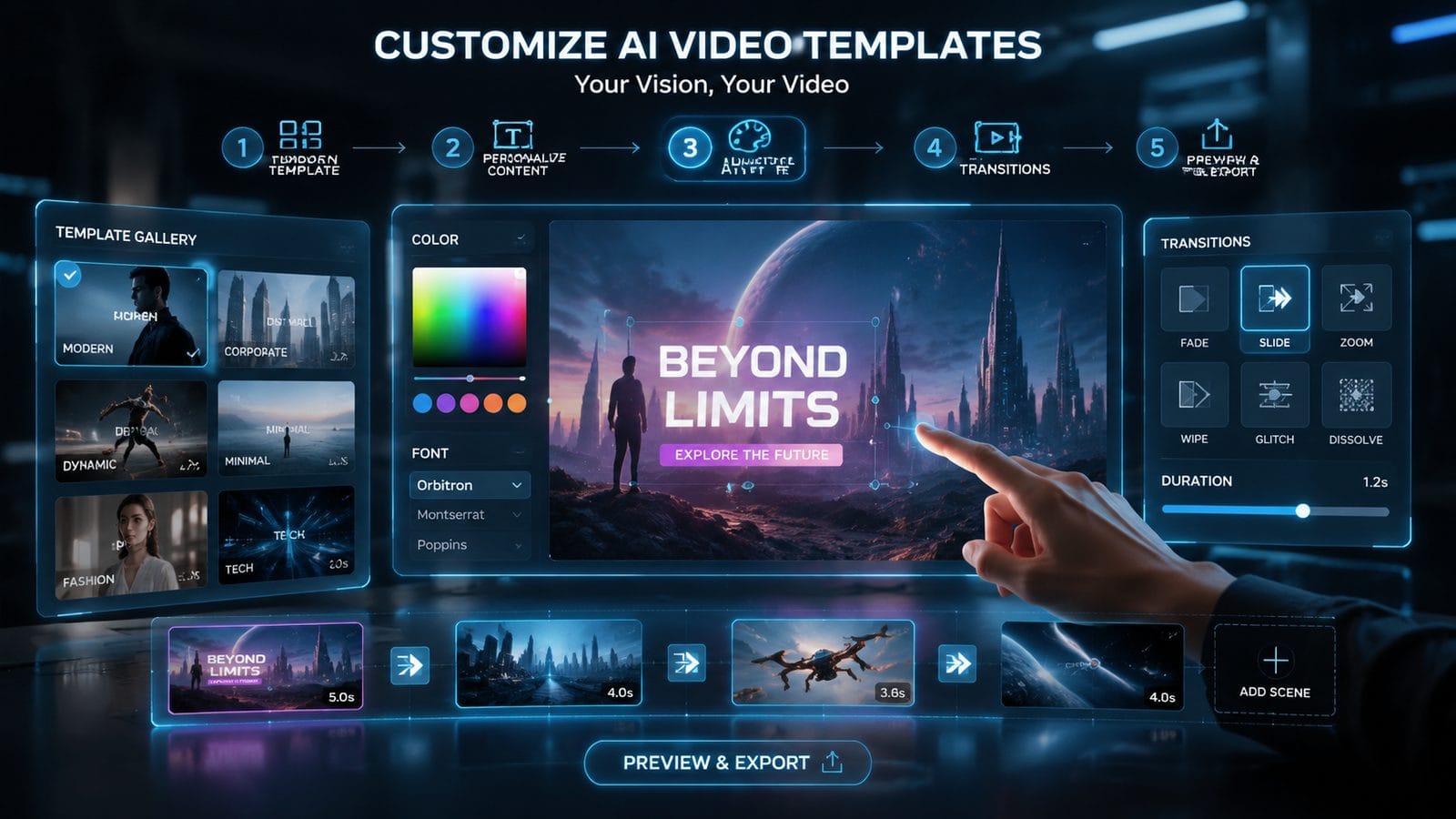 overused templates in ai video marketing workflow