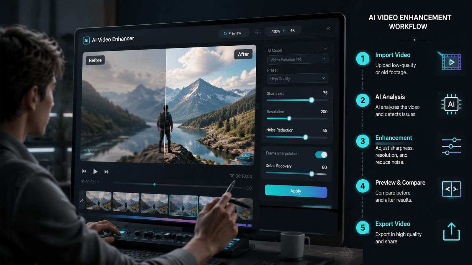 why ai video looks blurry and how to fix workflow