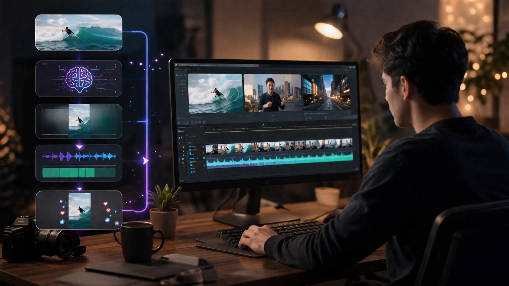 ai video editing for youtube shorts guide workflow