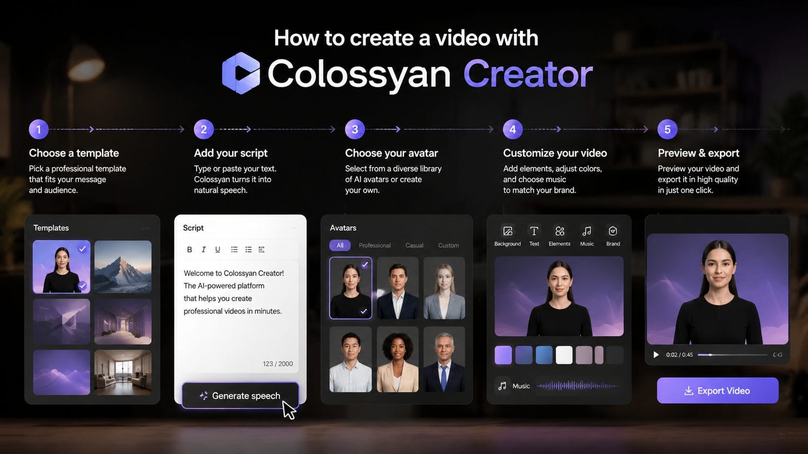 30-day test of colossyan creator for business workflow