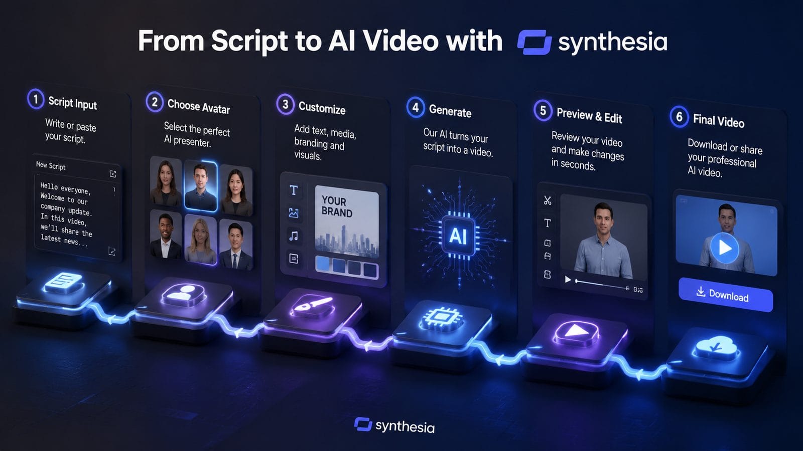 long-term use review of synthesia ai workflow
