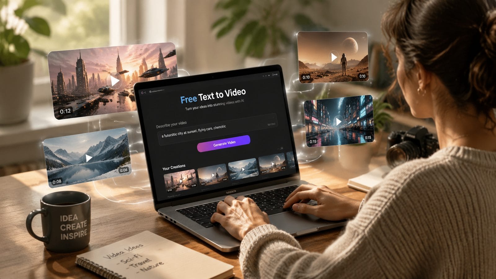 free text to video tools with no watermark workflow