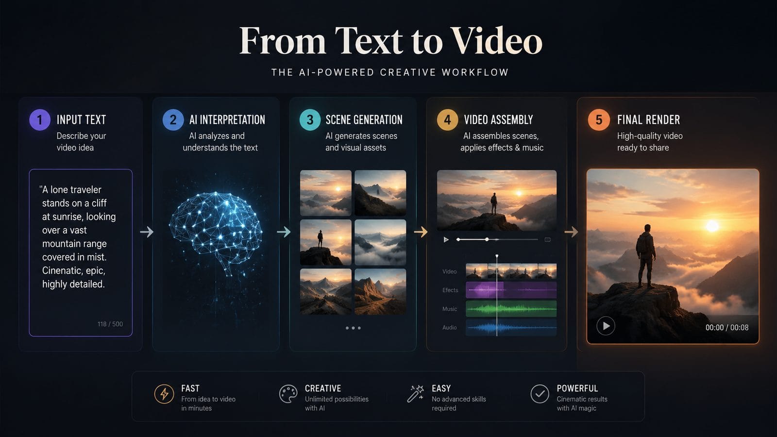 best text to video ai for beginners 2026 workflow