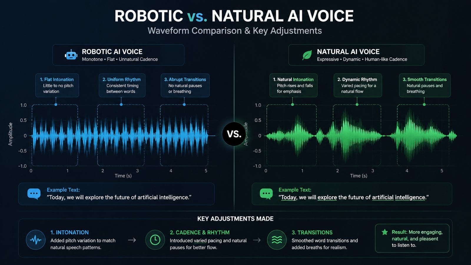 fixing robotic voiceovers in ai videos workflow