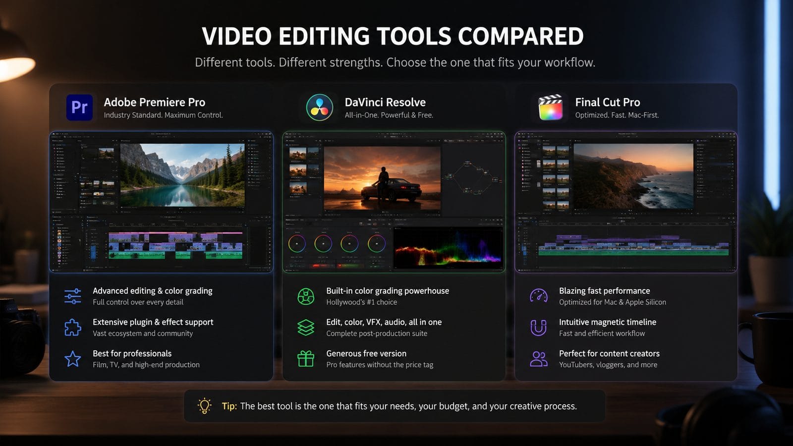 free alternatives to lumen5 workflow