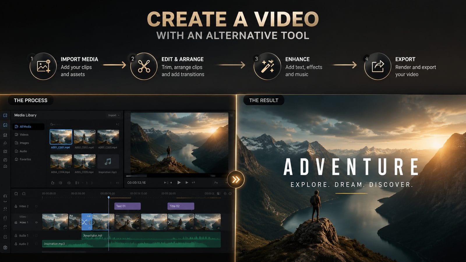 alternatives to invideo for beginners workflow