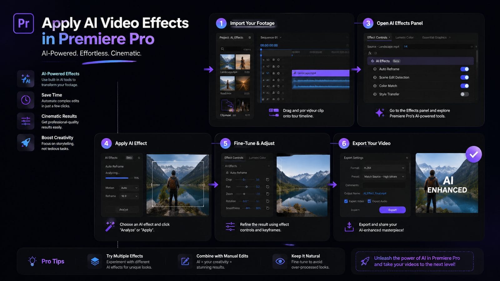 how to use ai video with premiere pro workflow