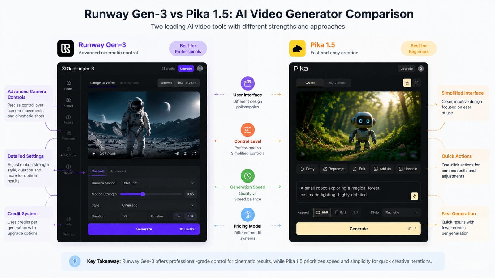 ai-powered video generator comparison workflow