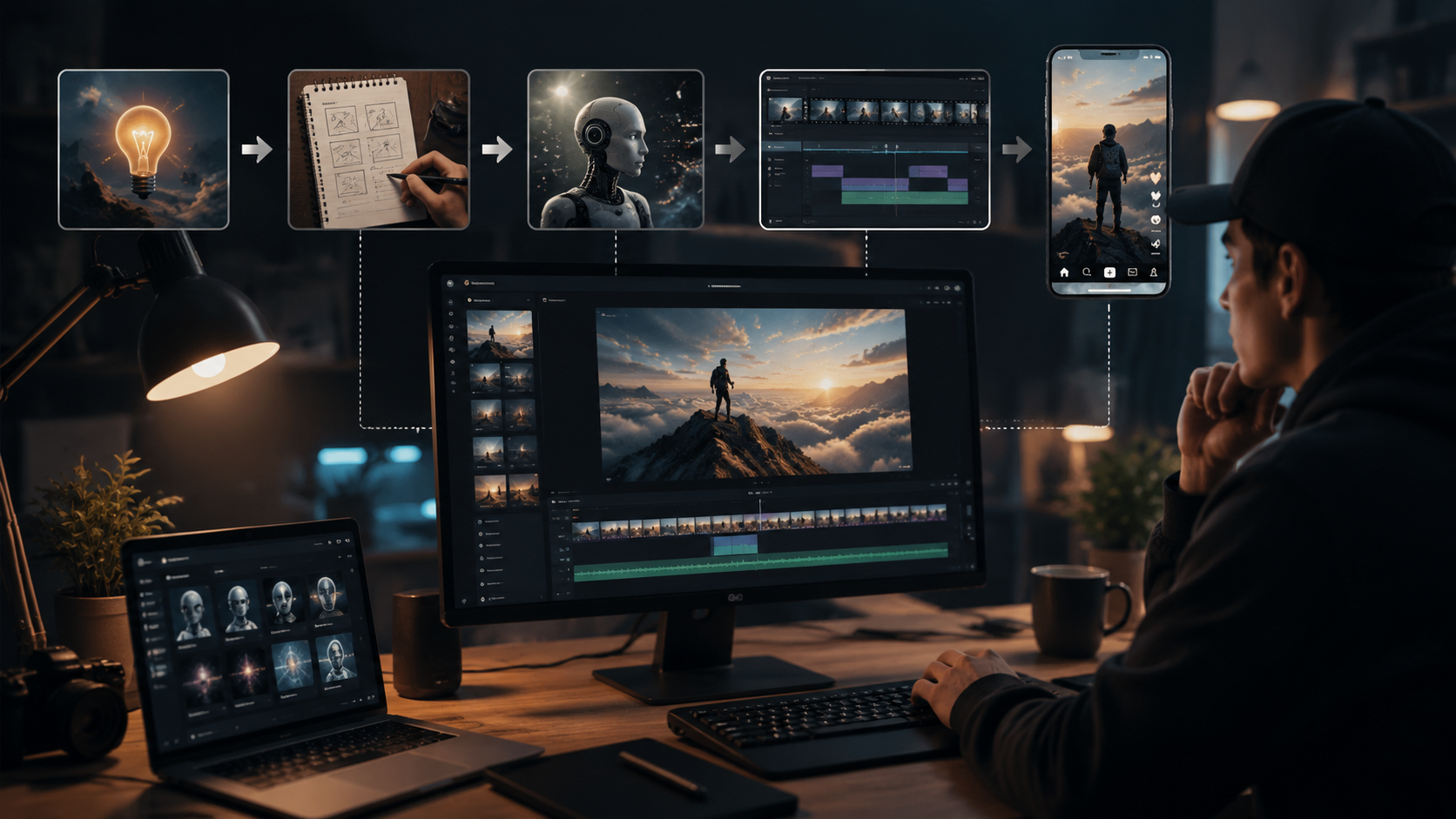 how to create viral shorts with ai tools workflow