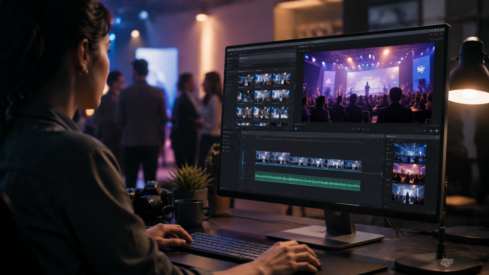 ai video editing for event recaps workflow