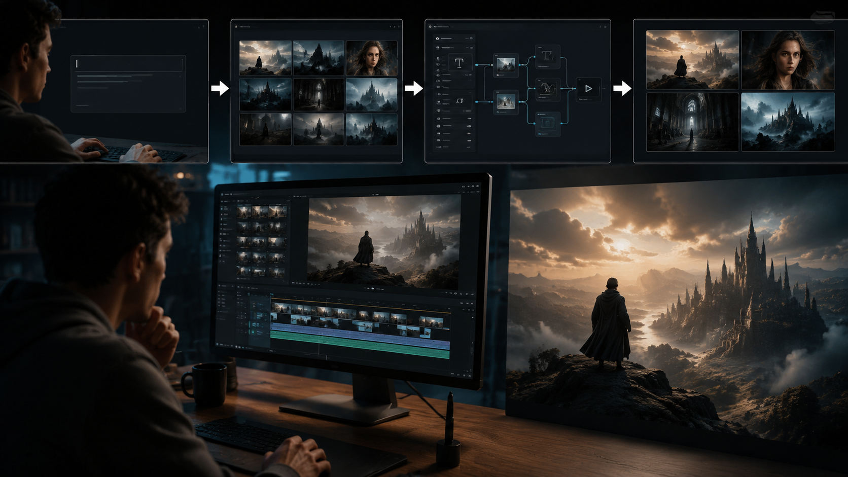 text to video ai cinematic tools workflow