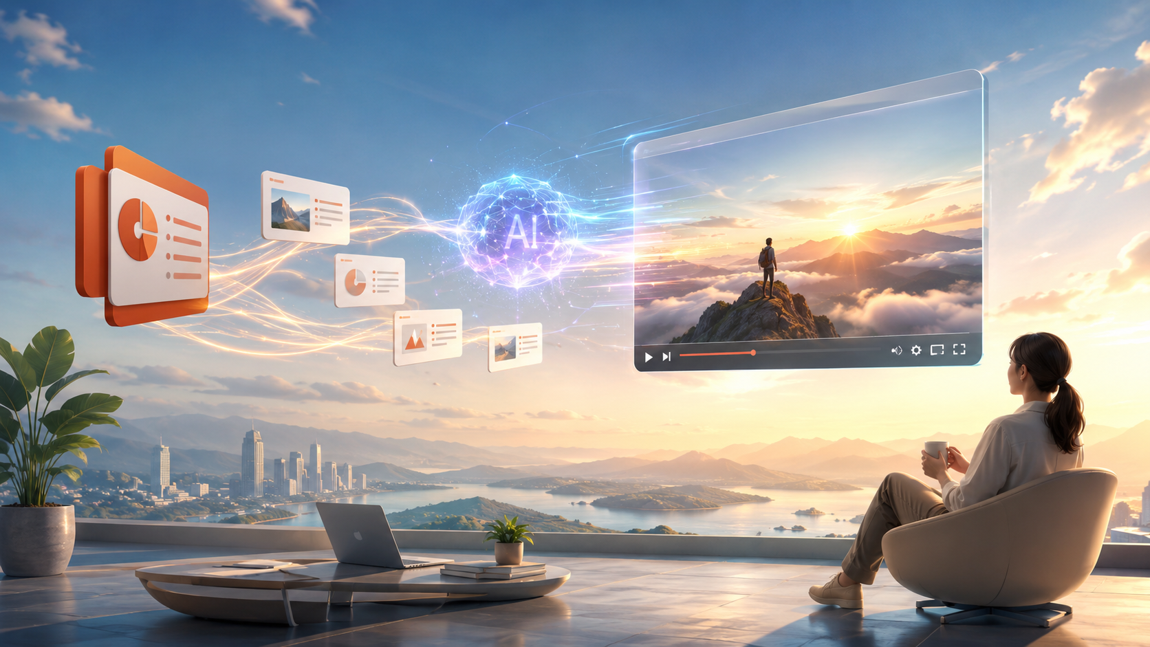 how to generate videos from powerpoint with ai conclusion