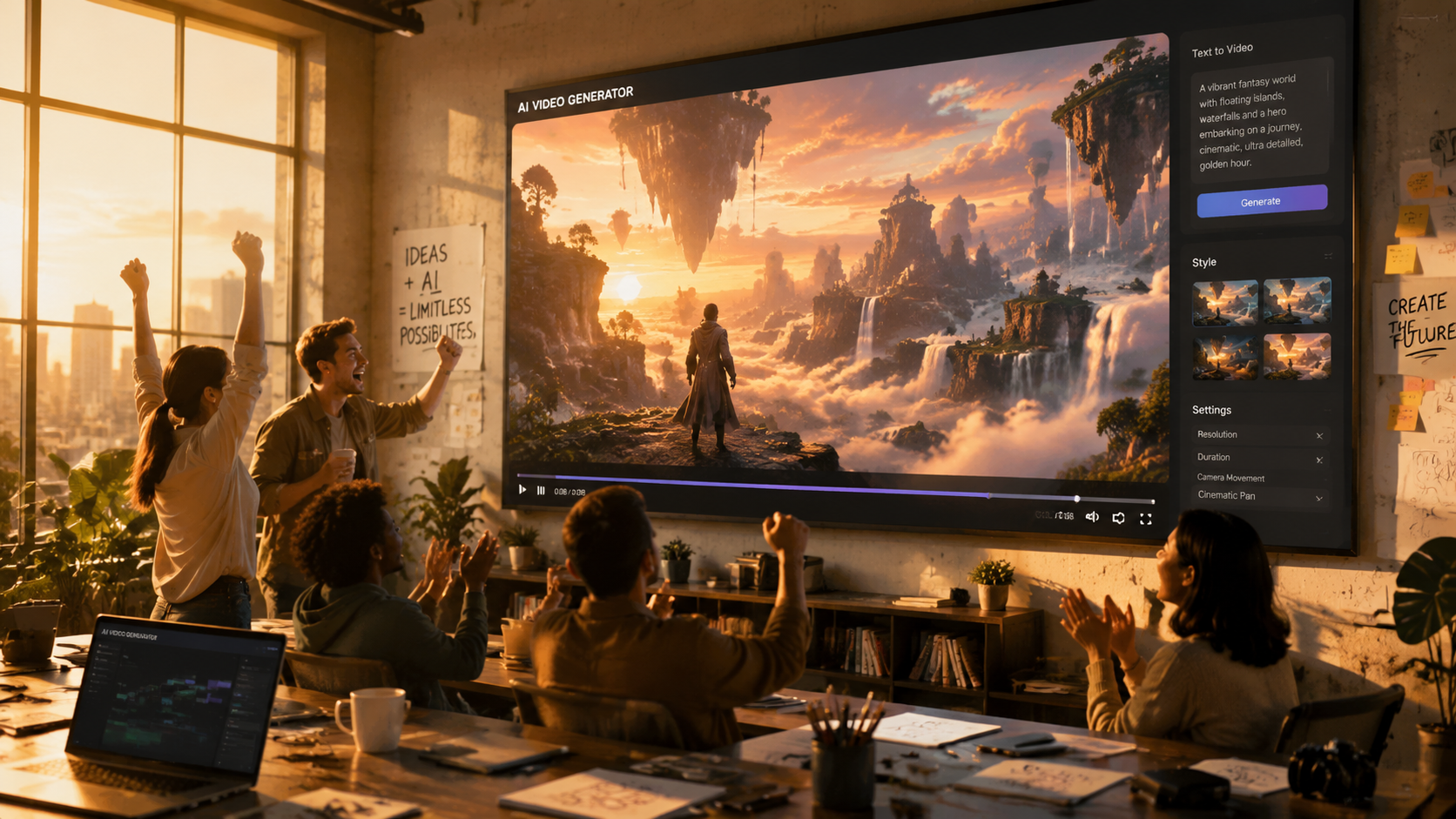 how text to video technology works conclusion