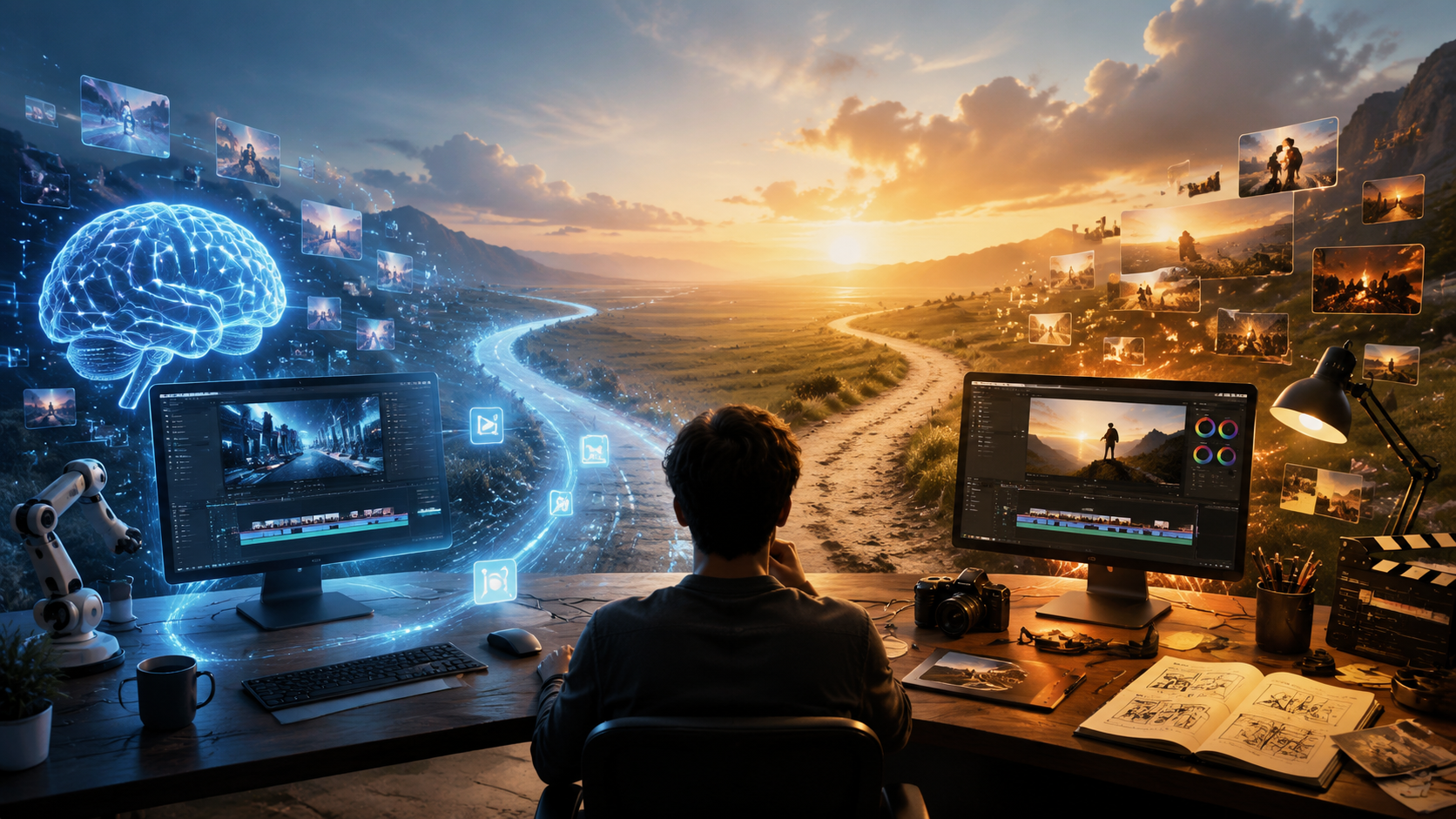 ai video editing vs manual editing pros cons conclusion