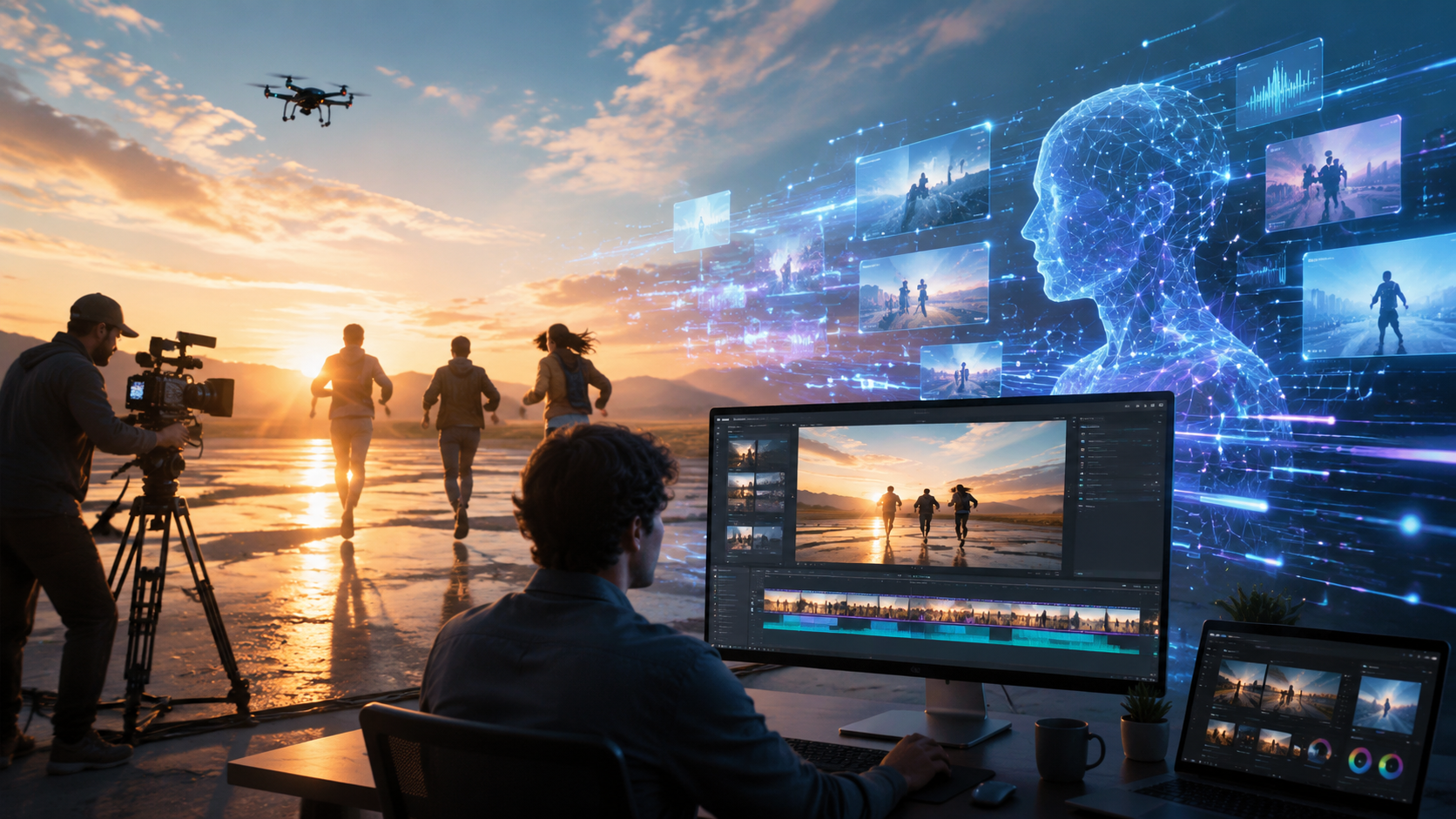 ai video editing for live action footage conclusion