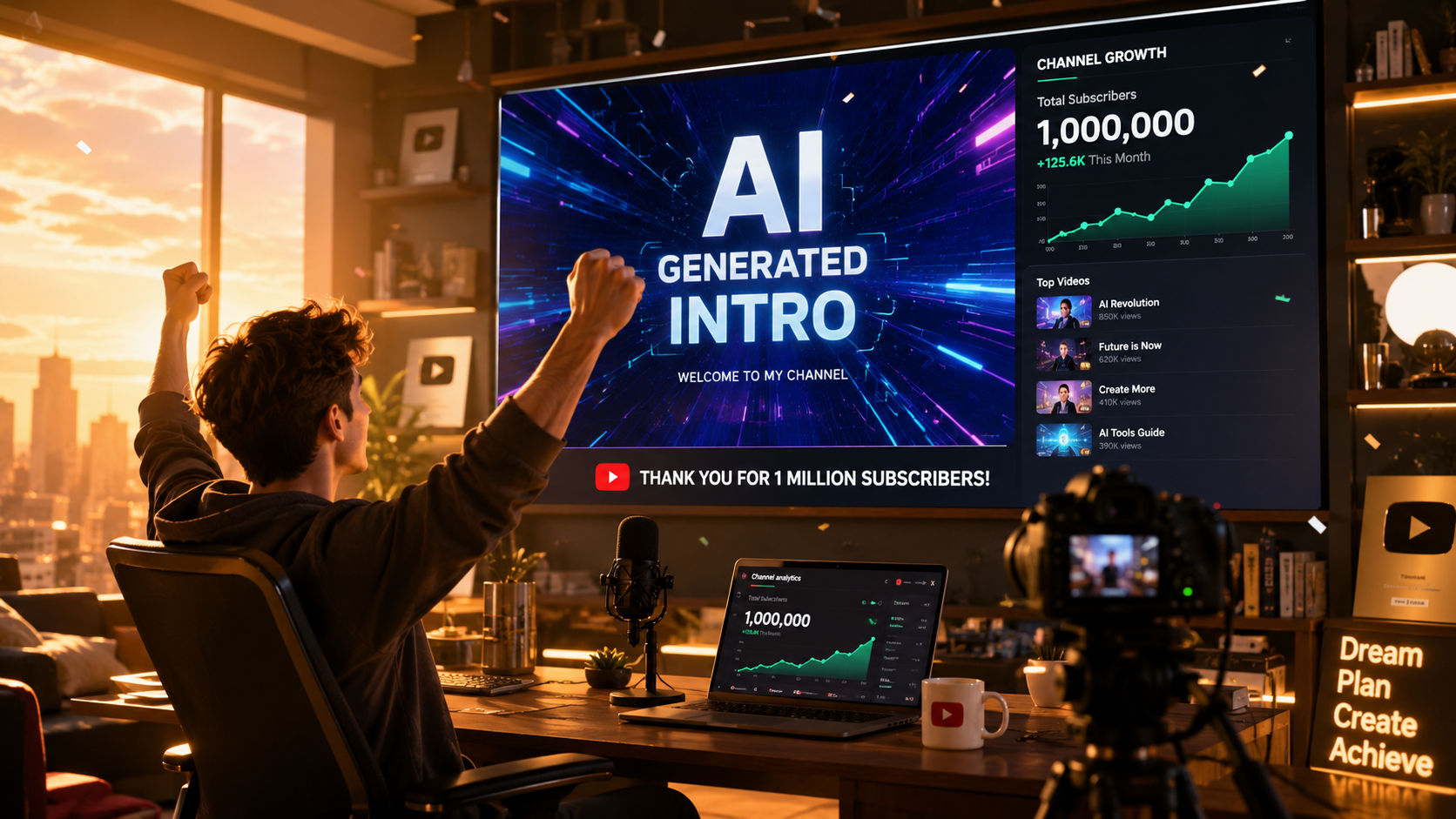 ai video generator for youtube intros conclusion