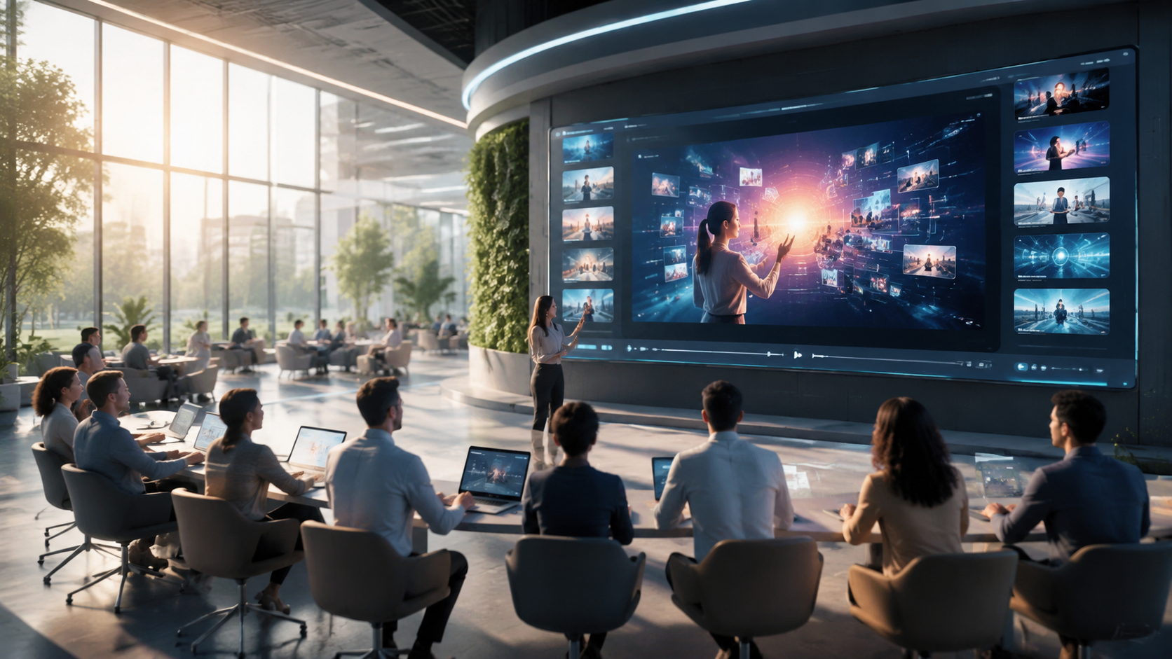 text to video ai for internal training conclusion