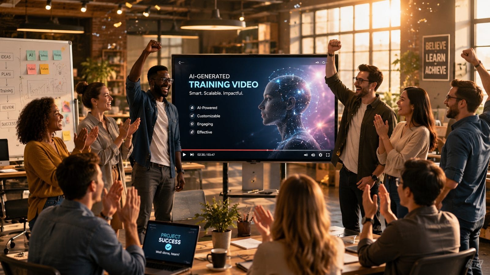 how to create training videos with ai conclusion