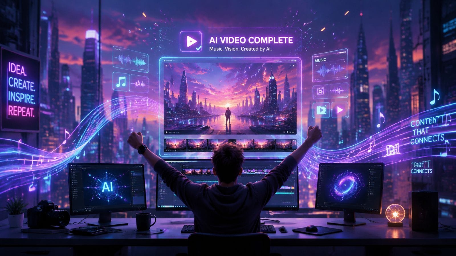 how to make ai videos with music conclusion