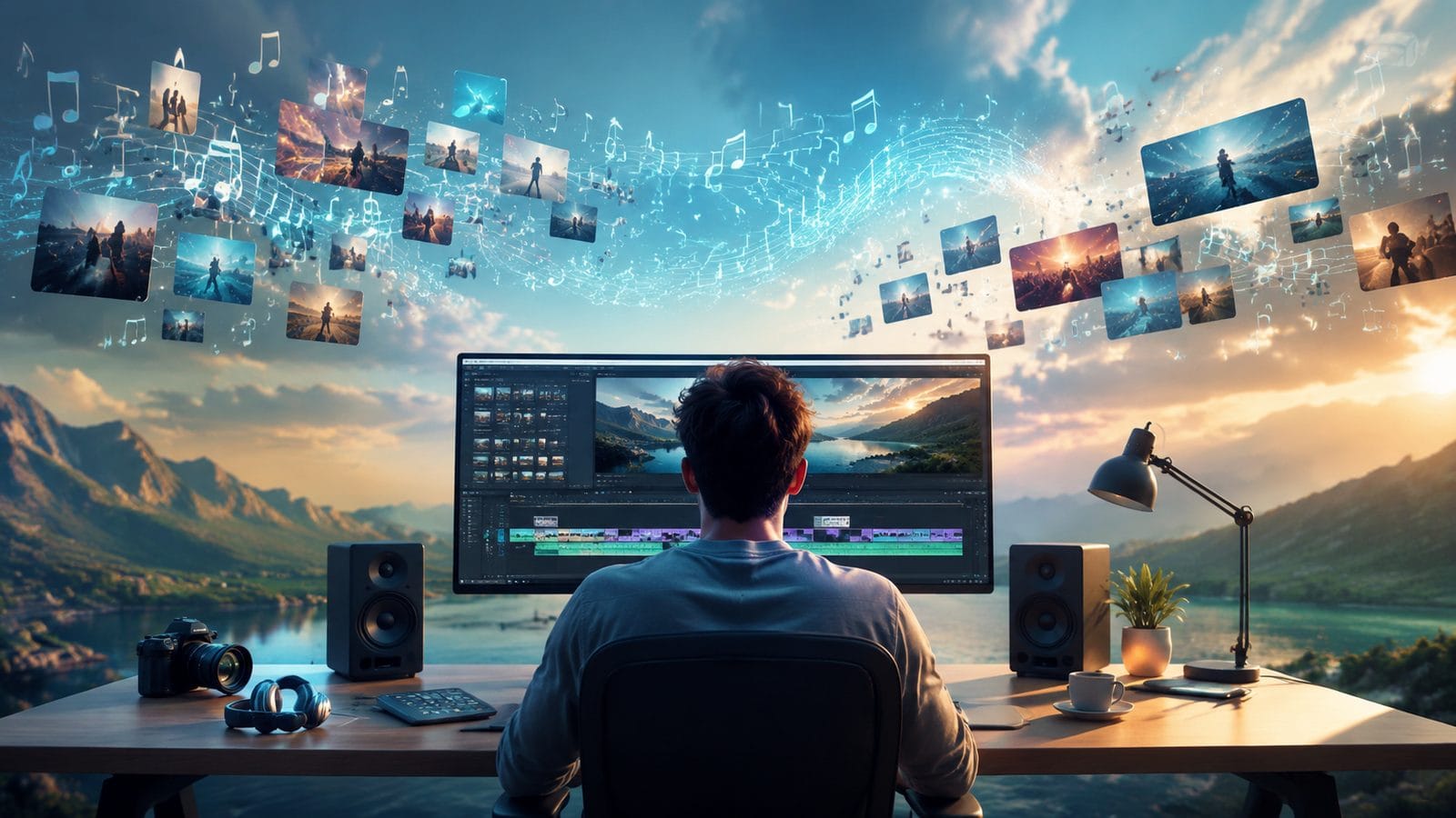 ai video generator with royalty-free music conclusion