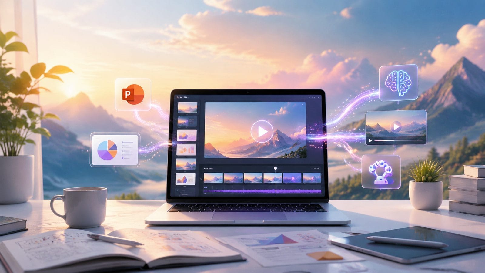 how to generate video from powerpoint with ai conclusion