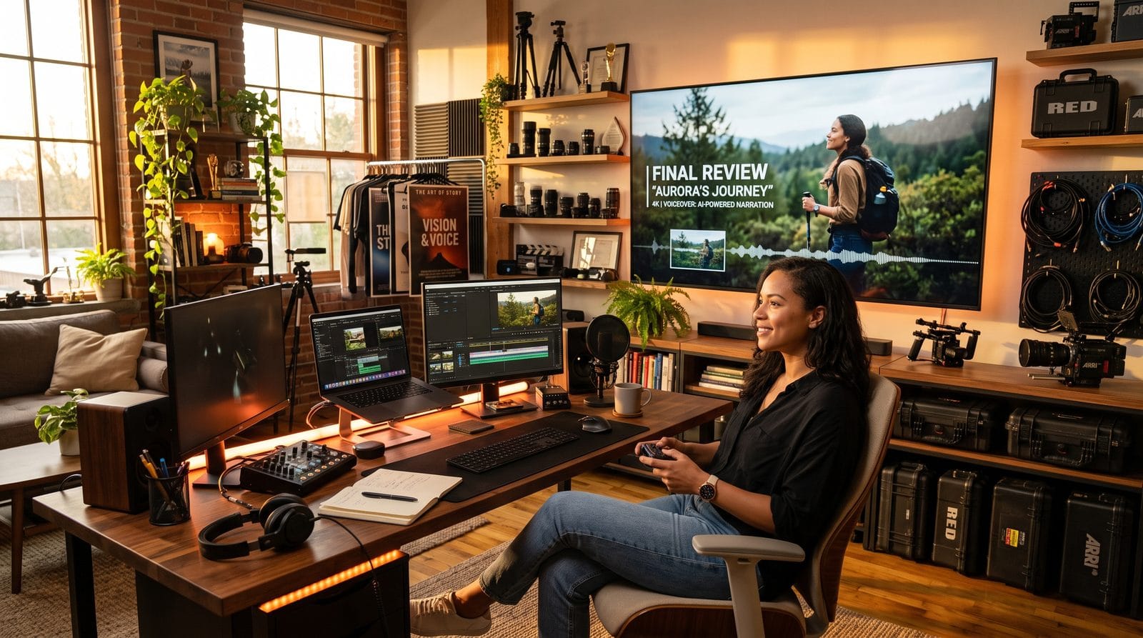 how to add voice to ai video conclusion