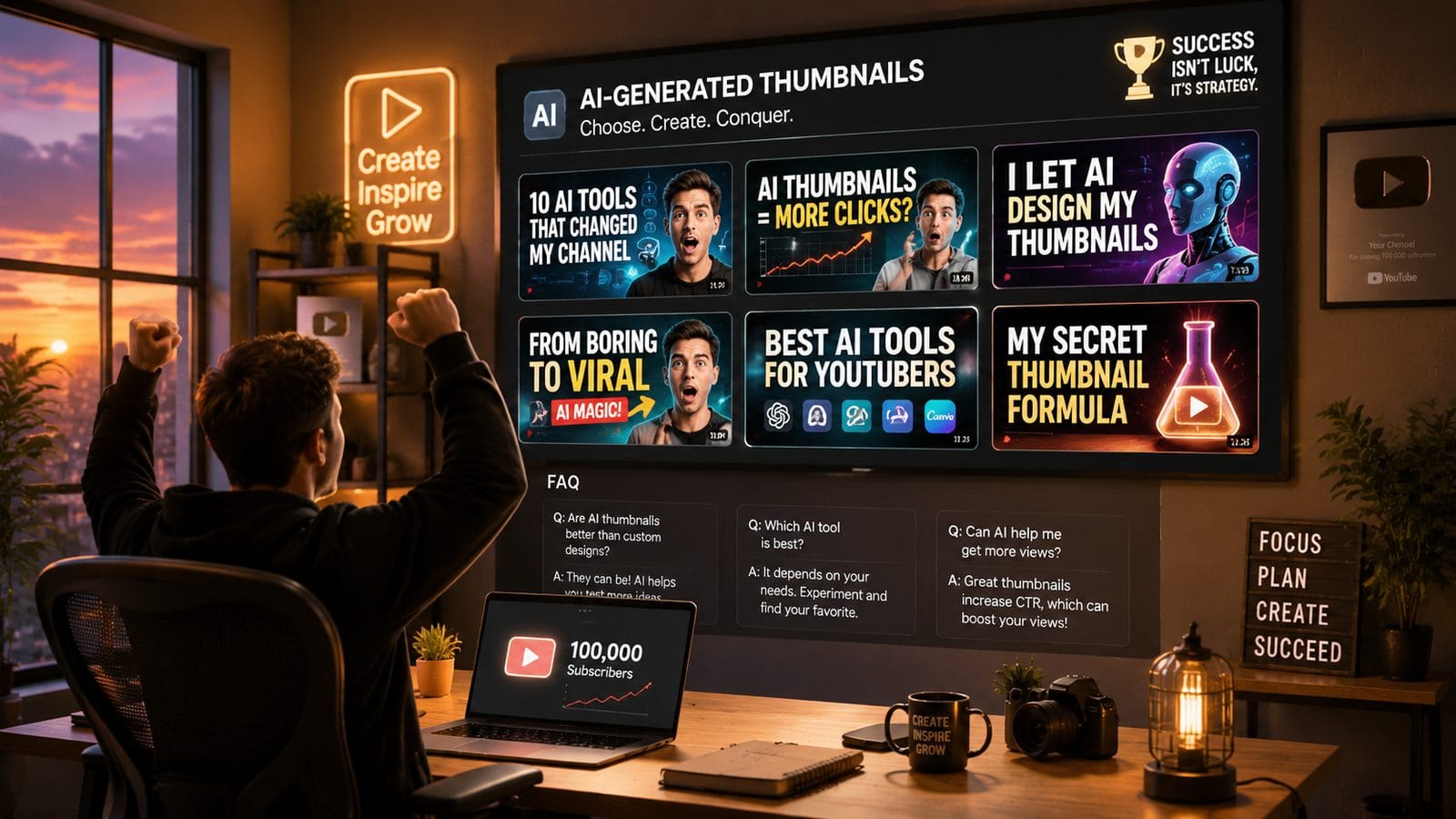 how to generate video thumbnails with ai conclusion