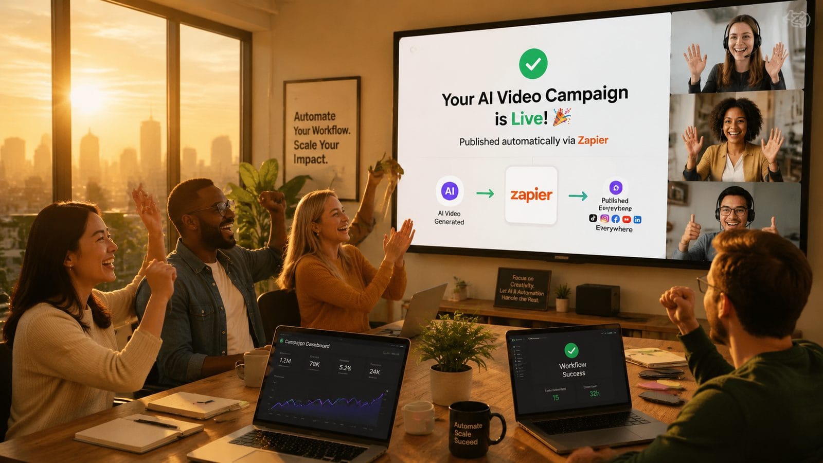 ai video automation with zapier conclusion