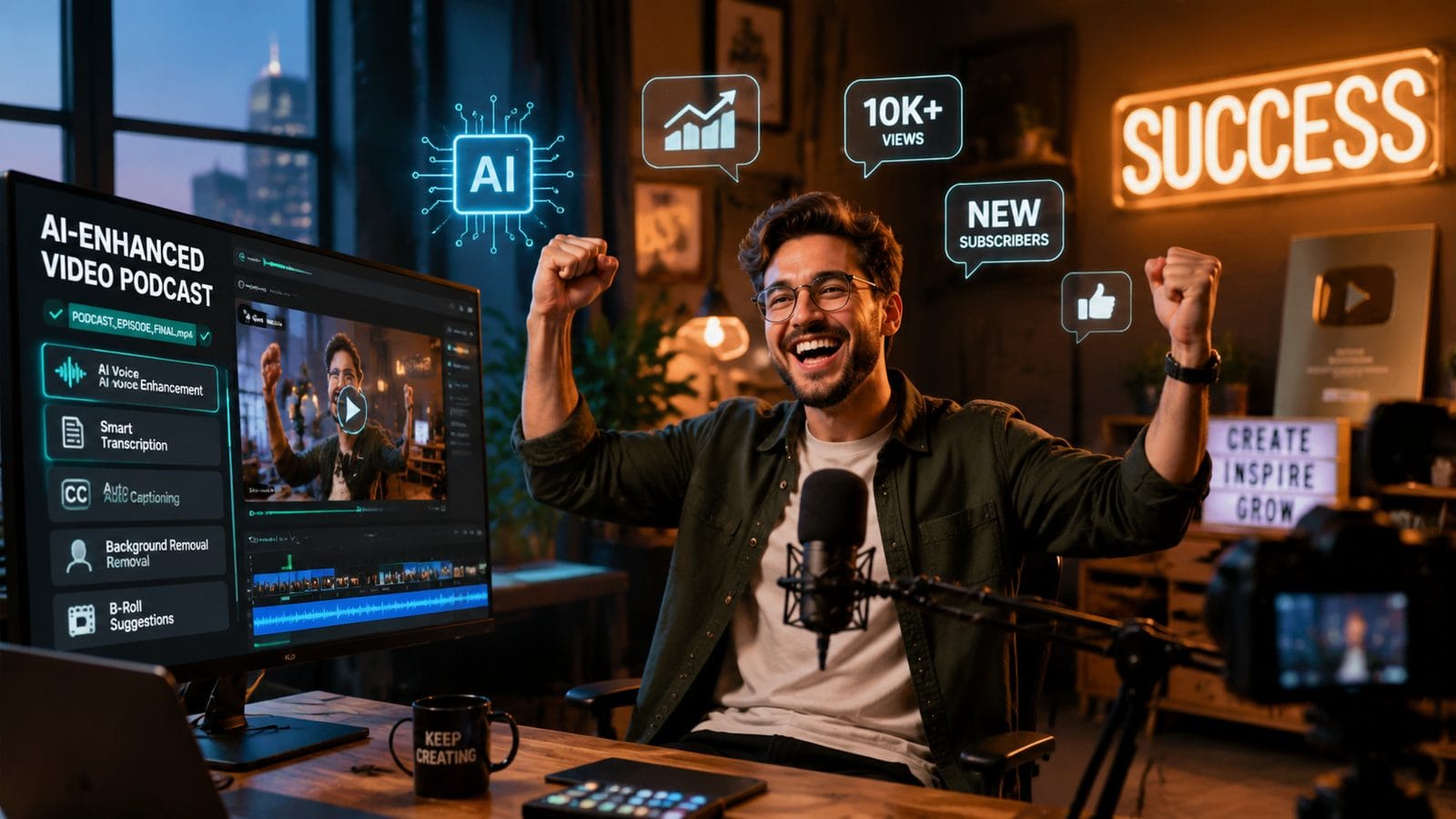 streamlining podcast to video with ai conclusion