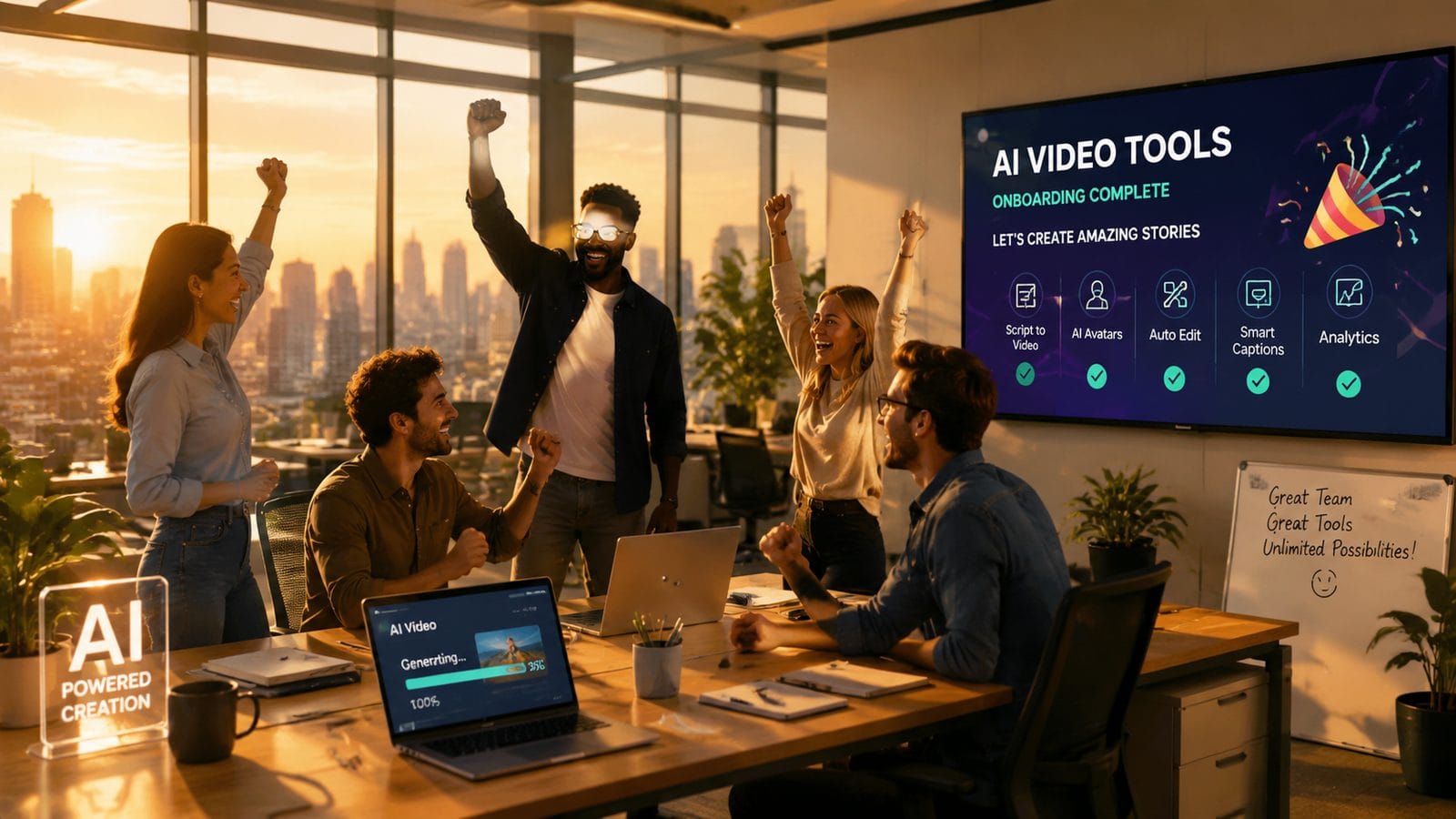 ai video for training and onboarding conclusion