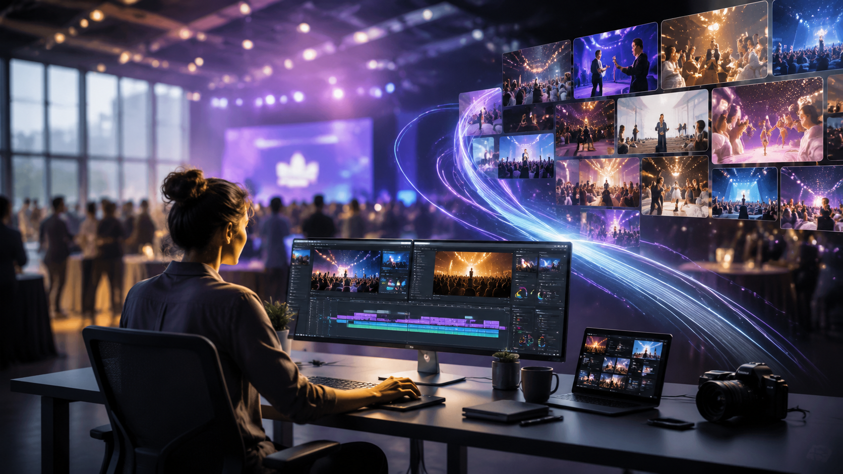ai video editing for event recaps conclusion