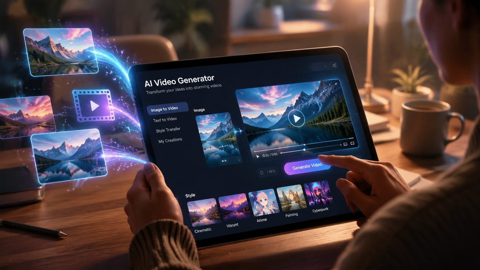 Illustration: free image to video ai