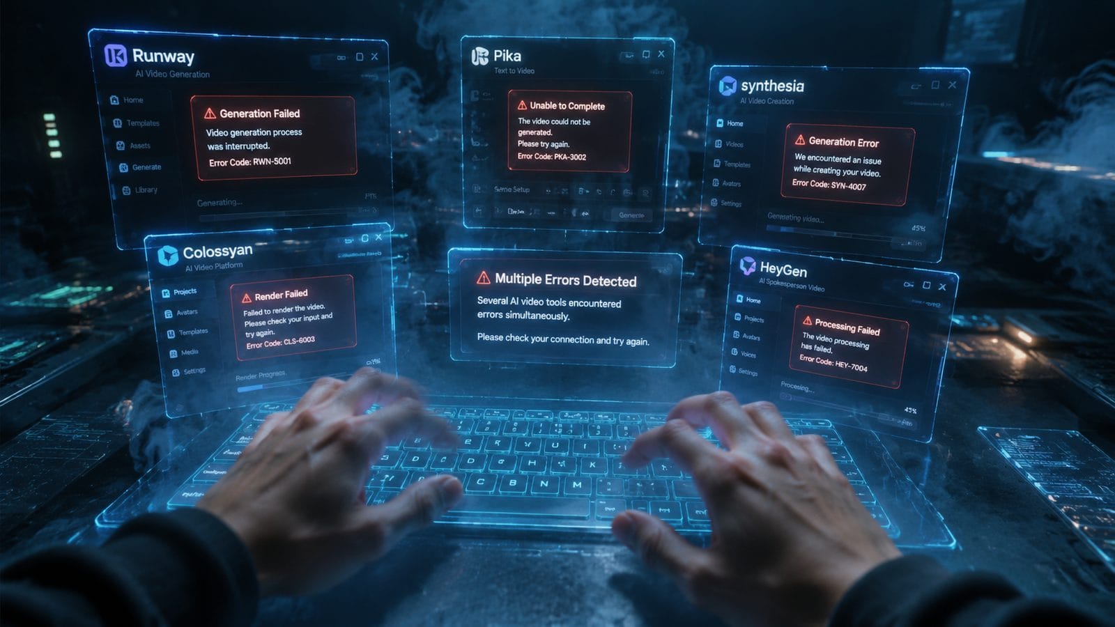 Illustration: mistakes to avoid when using ai video tools