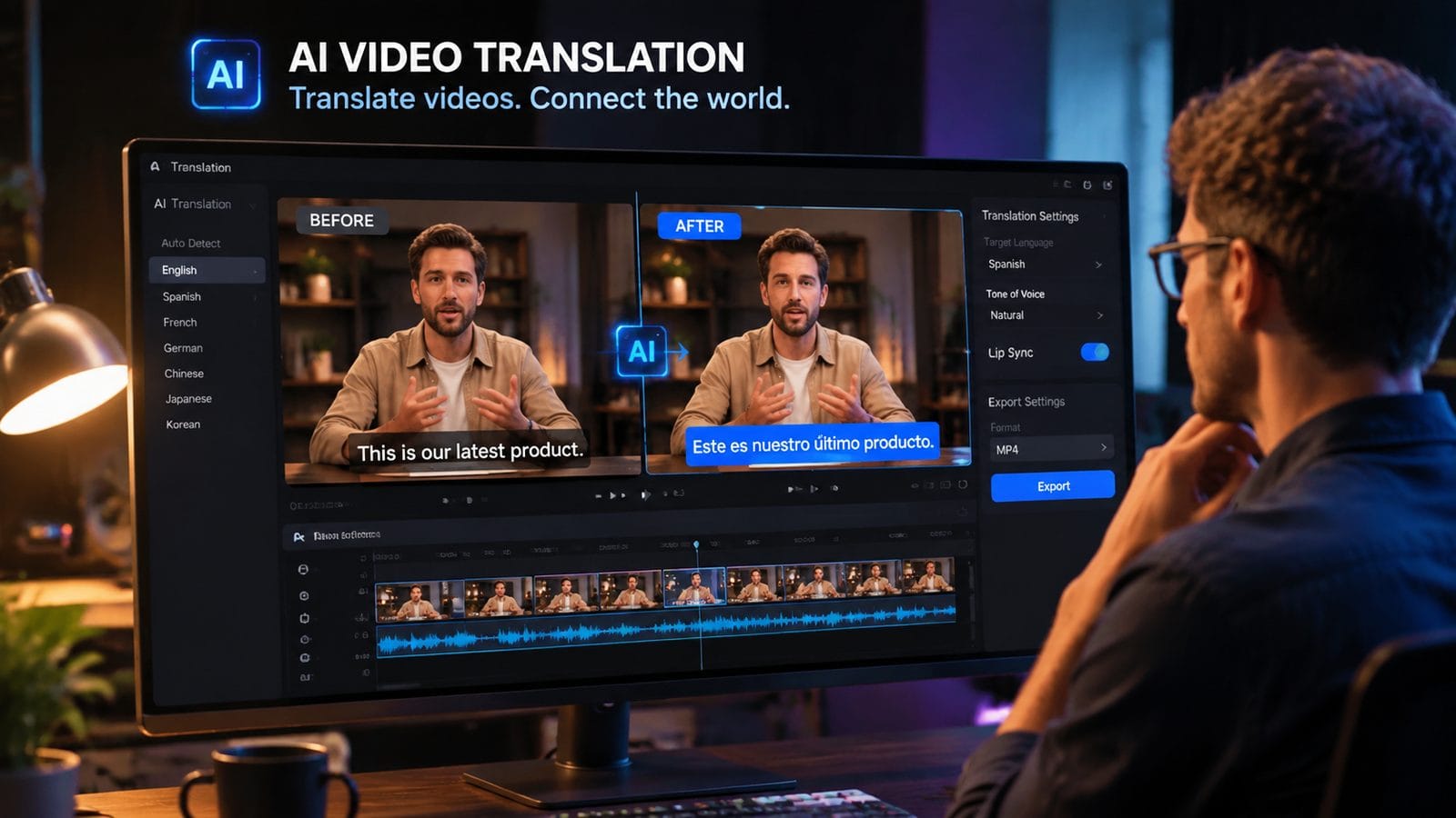 Illustration: best ai video translation tools 2026
