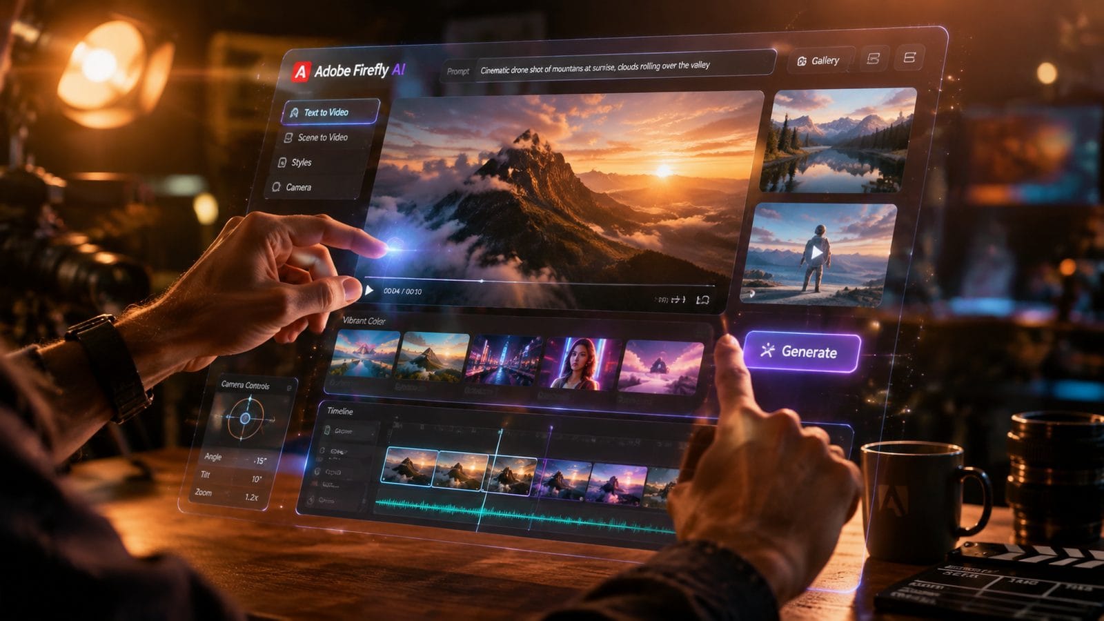 Illustration: adobe firefly ai video generator