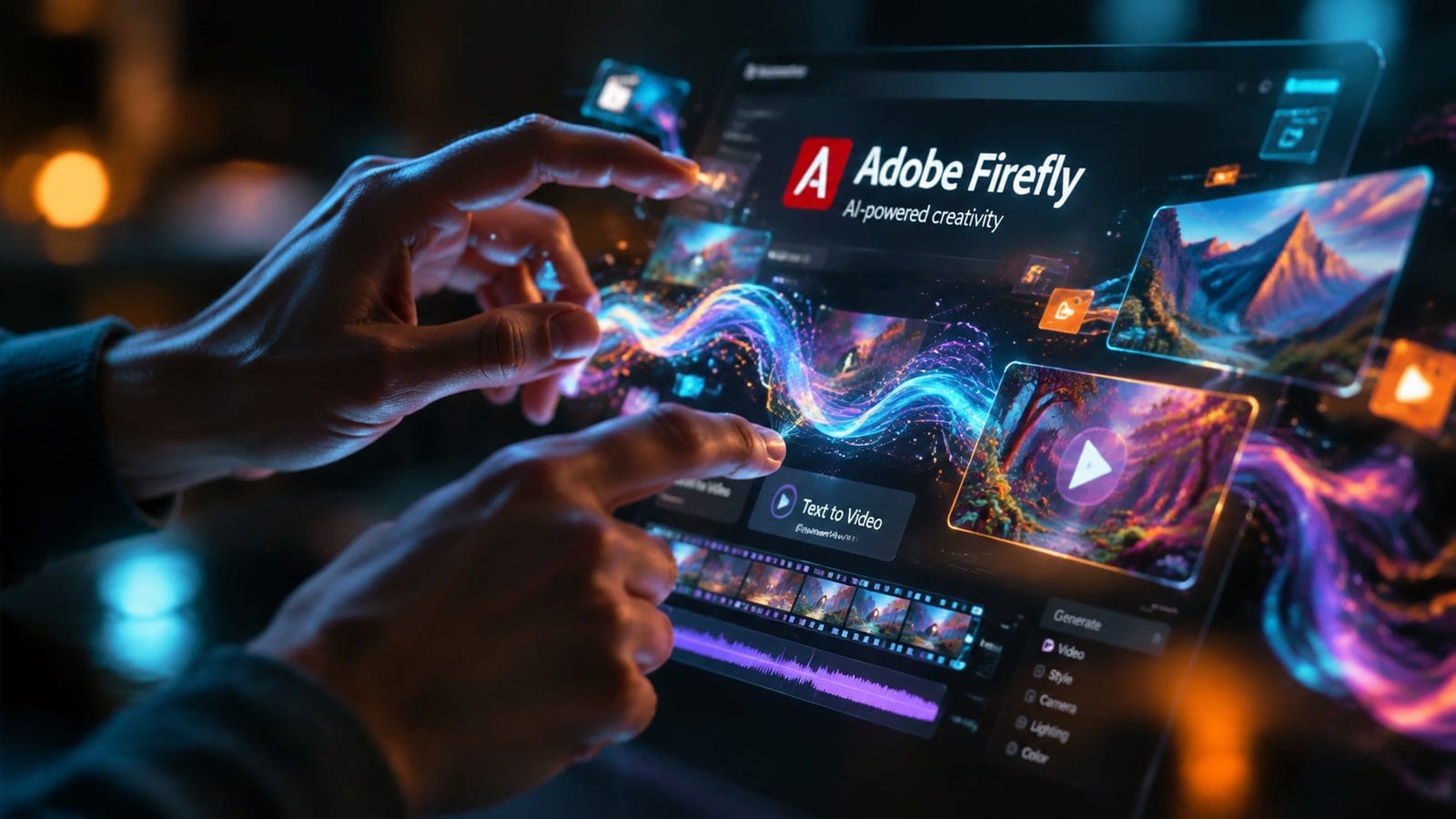 Illustration: adobe firefly ai video generator review