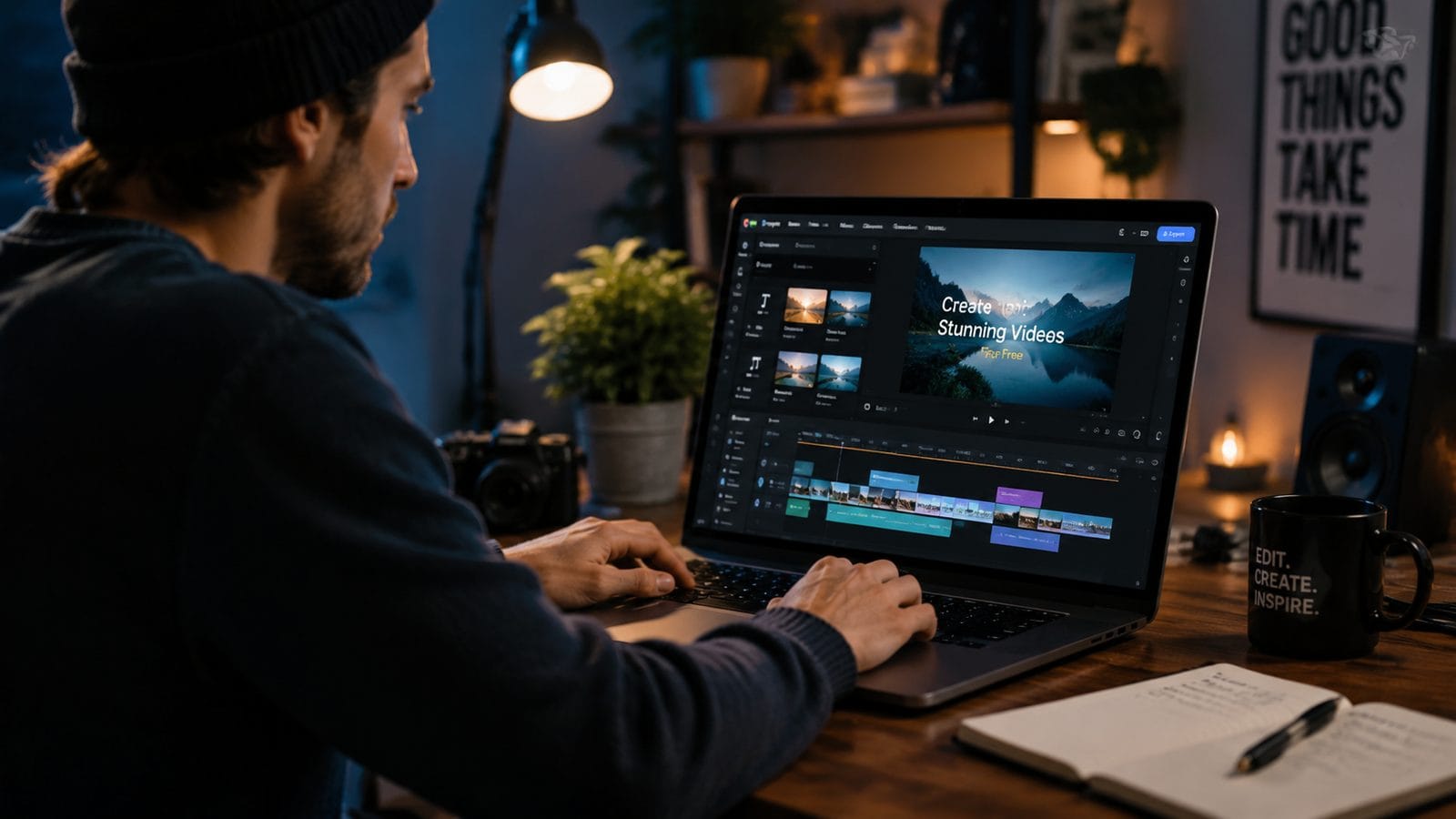 Illustration: free alternatives to lumen5 for video