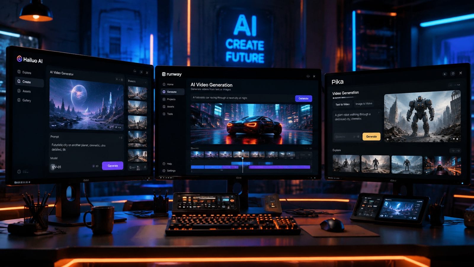Illustration: ai video generation models compared