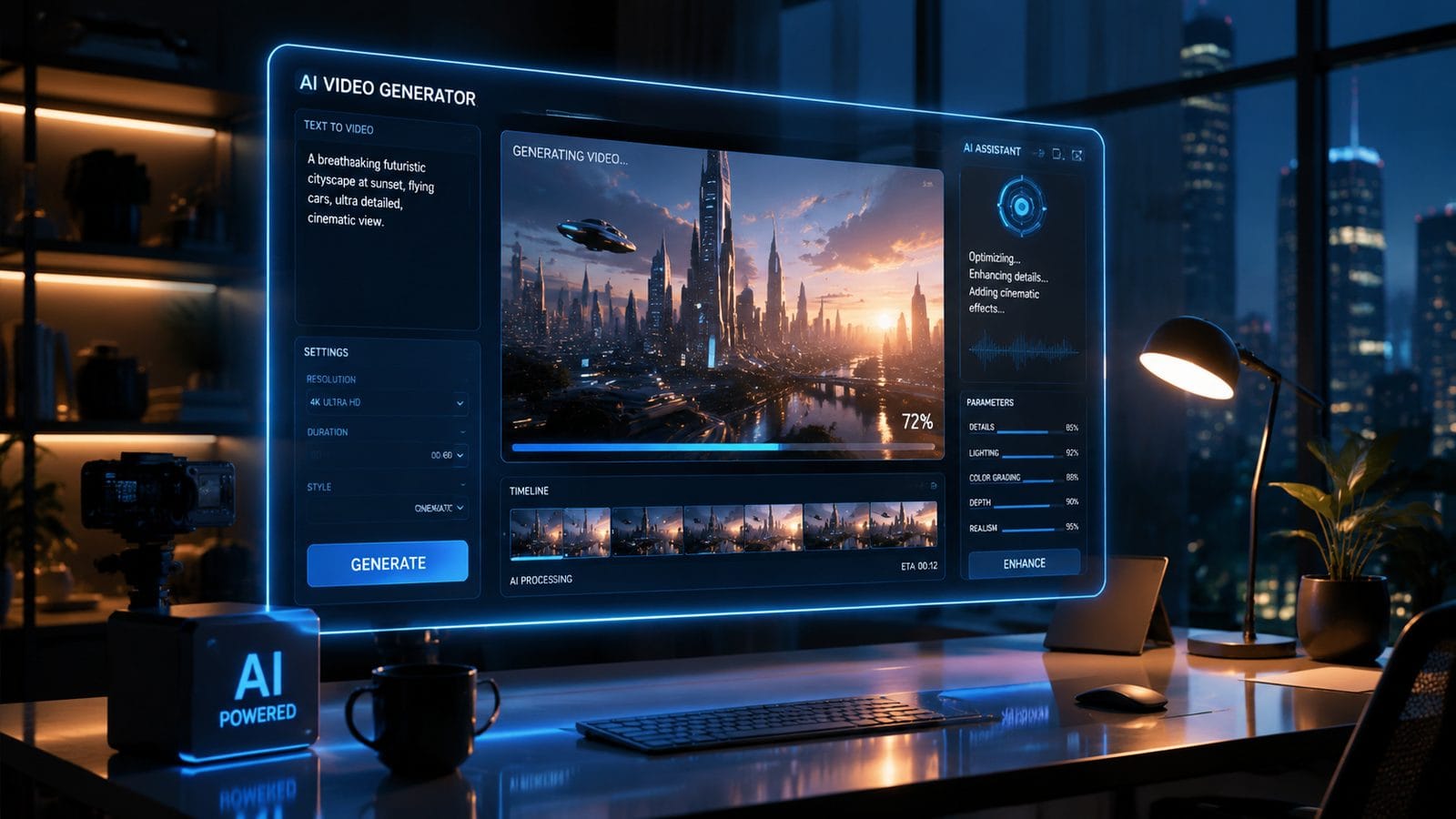 Illustration: krea 2 ai video review