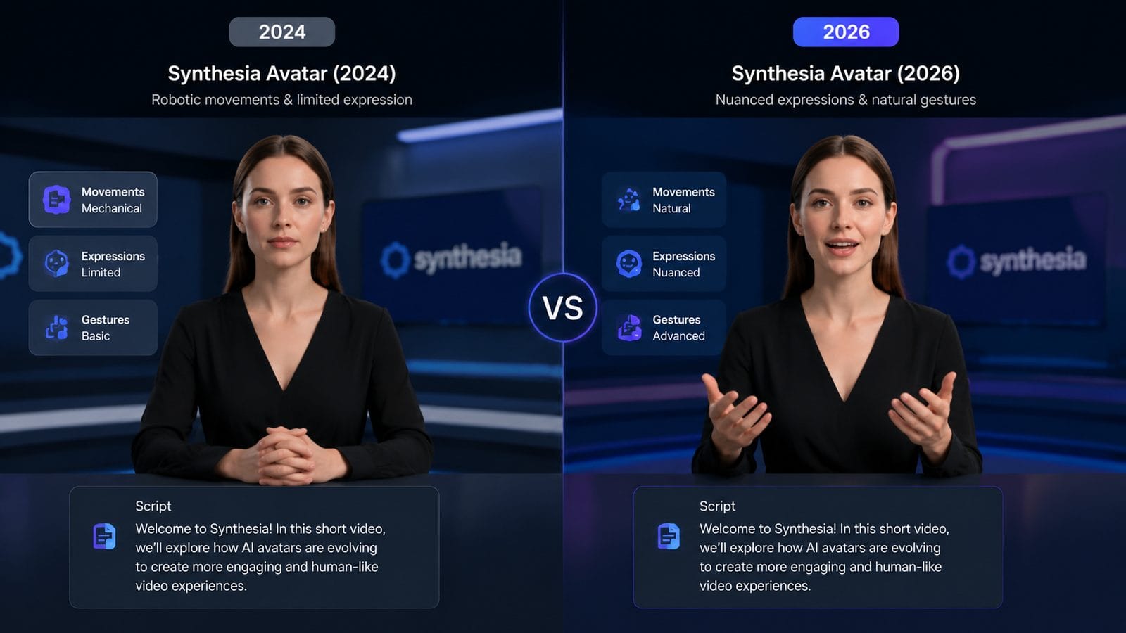 Illustration: long-term use review of synthesia ai