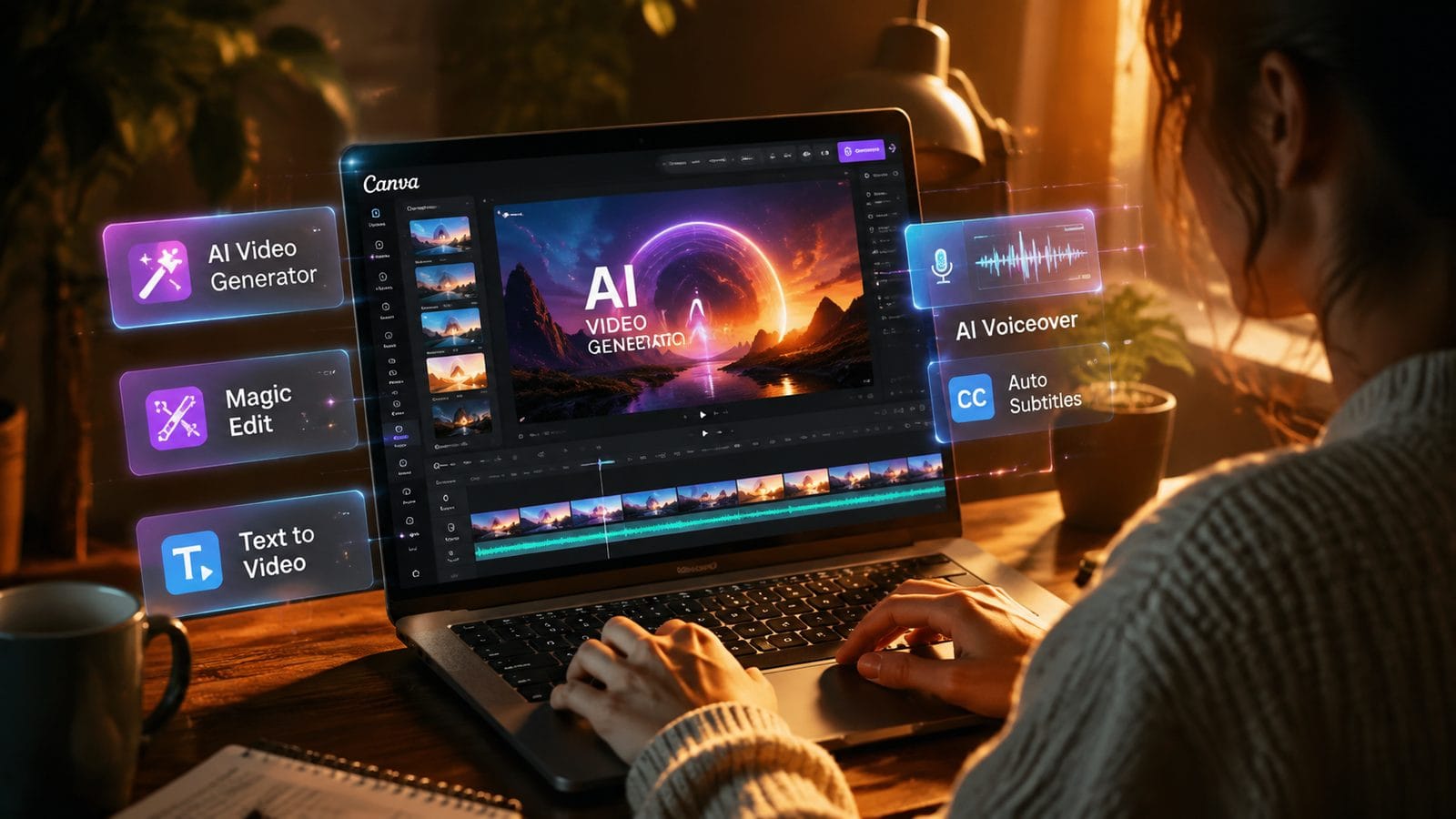 Illustration: canva ai video generator review 2026